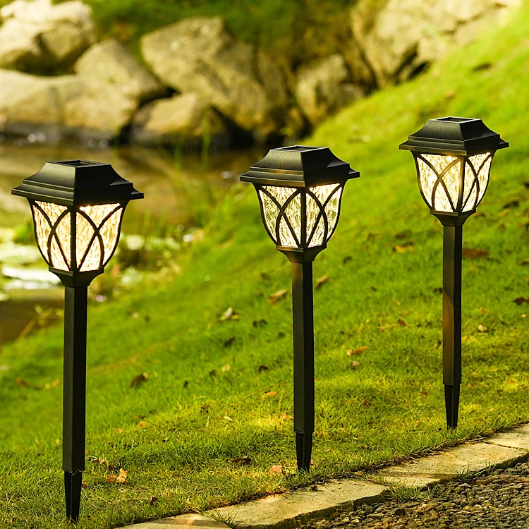 1-10 Pack Solar Yard Lights Bright Lawn Lights Outdoor