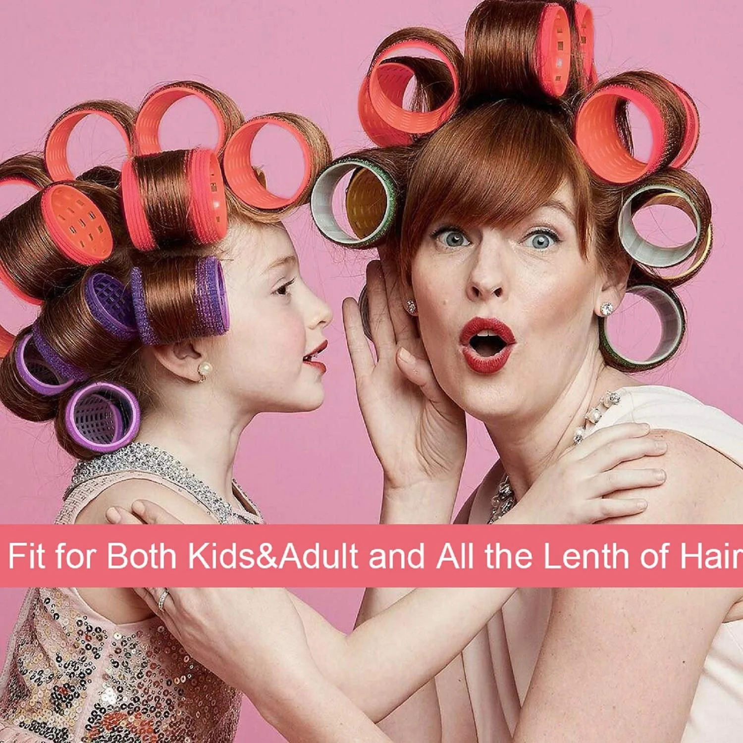 Heatless Hair Rollers Nonelectric Styling Tools Self Grip Hair Curlers