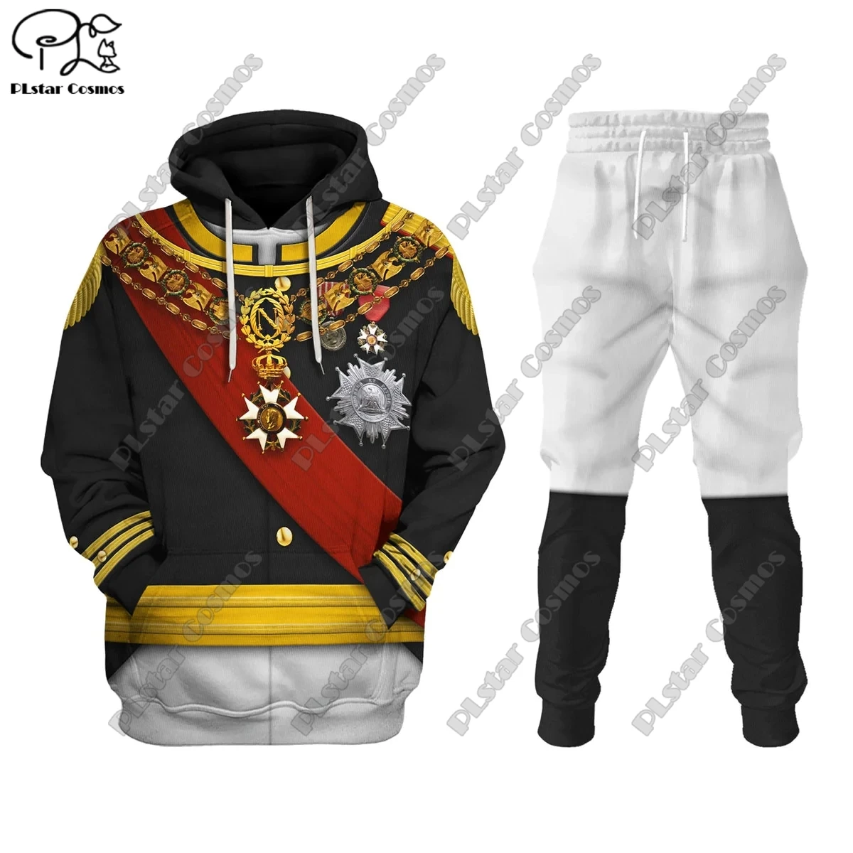 

Infantry French Noble Soldier Uniform 3D Printed Hoodie Street Women Men's Pullover/Sweatshirt/Zip Hoodie A17