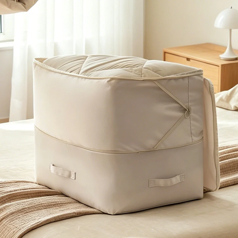 Space-Saving Storage Bag for Quilts, Clothes, and Bedding
