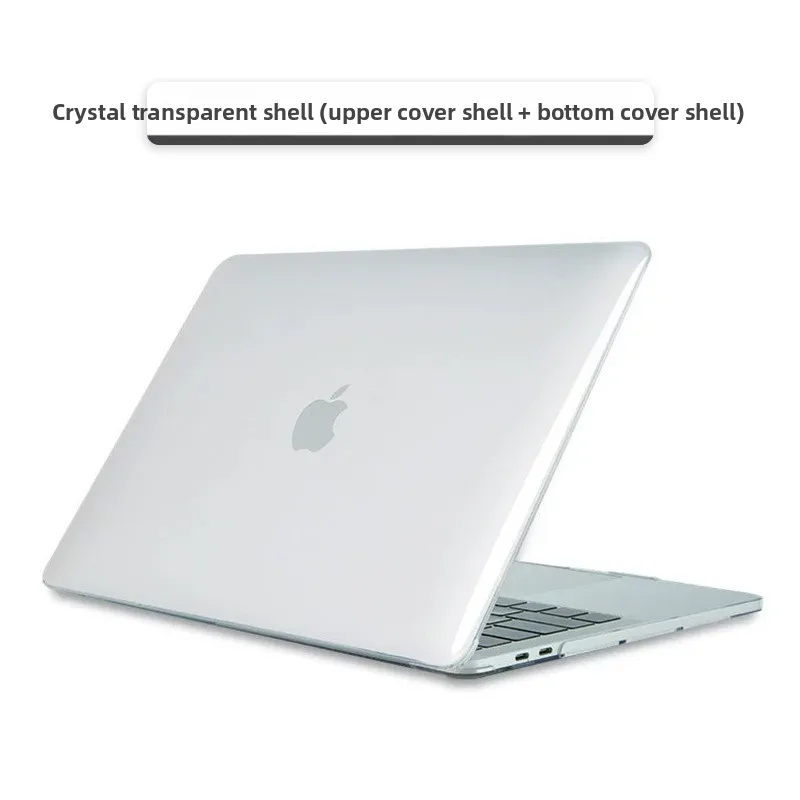 Crystal Clear Anti-Scratch and Drop-Resistant Laptop Case with Heat Dissipation Protection