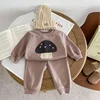 Spring Autumn New Newborn Kid Baby 1-4Y Boy Girl Clothes Set Infant Sweatshirt Set Long Sleeve Pullover Top Pant Suit Outfit 5