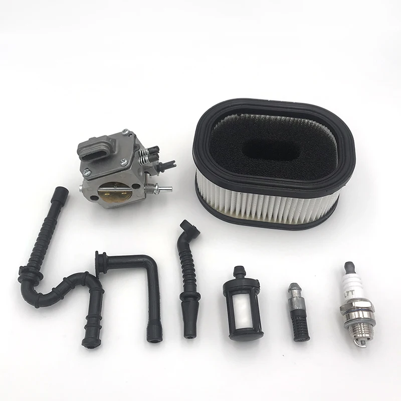 

Air Fuel Oil Filter Oil Fuel Hose Spark Plug Carburetor Kit For Stihl 044 461 046 MS440 MS460 Chainsaw Parts