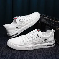 Hot Selling New Summer Shoes Mesh Surface Breathable Casual Mesh Shoes Youth Trend All Match Small White Men's Shoes 2