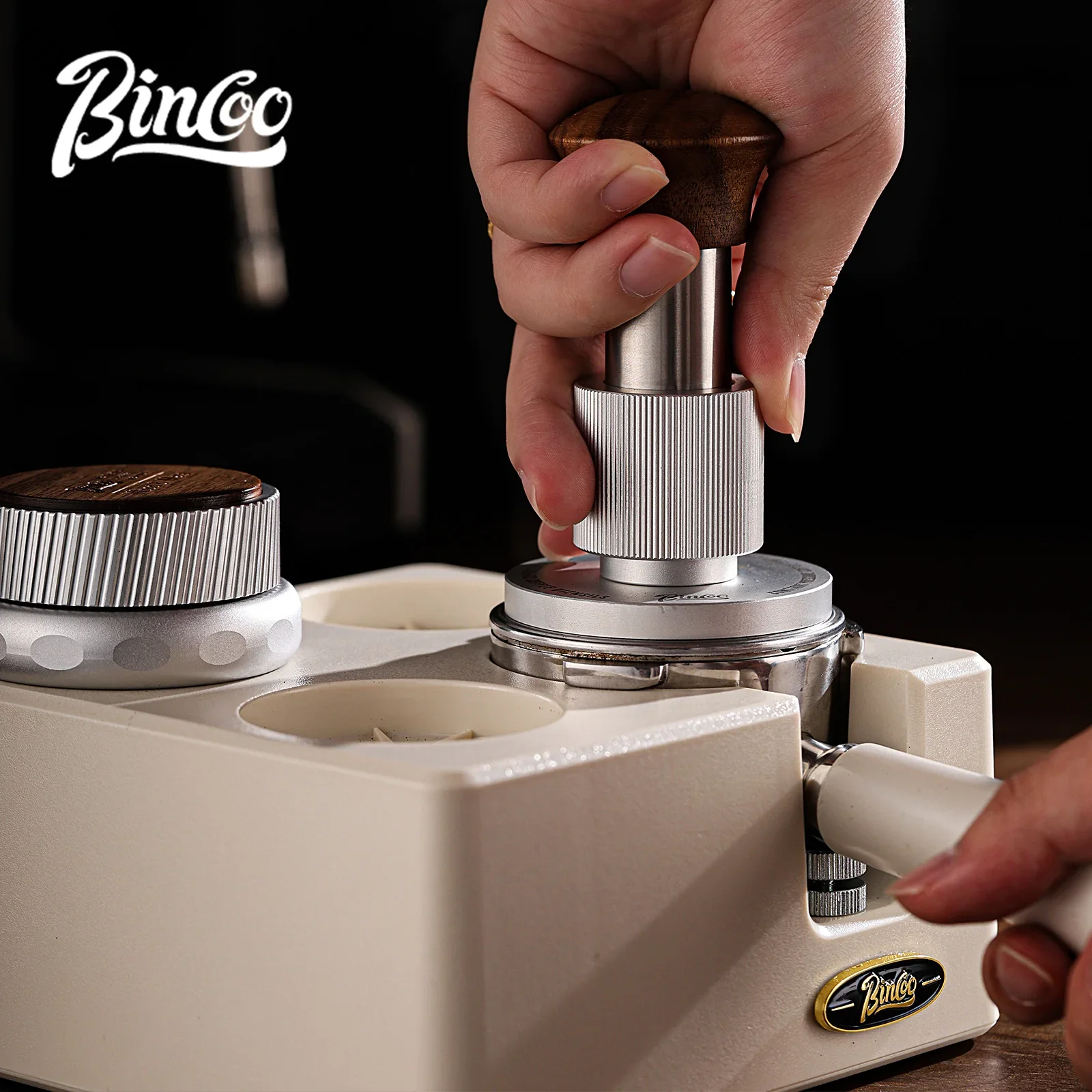 Bincoo موزع القهوة 51/58 مللي متر ماكينة مسحوق الق...