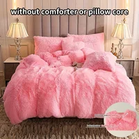 Ensemble de housse de couette luxueux en peluche 3 pièces – Literie confortable et douce, parfaite pour le confort de la chambre à coucher, idéale pour les chambres d'amis et les dortoirs Aesth 1