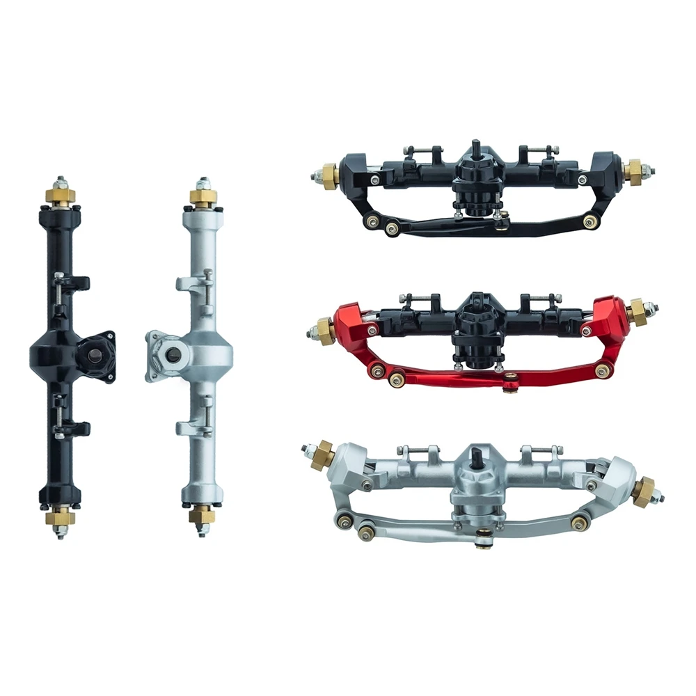 

Metal Front & Rear Axle Complete Axles for Axial SCX24 90081 AXI00001 1/24 RC Crawler Car Upgrade Parts Accessories,3