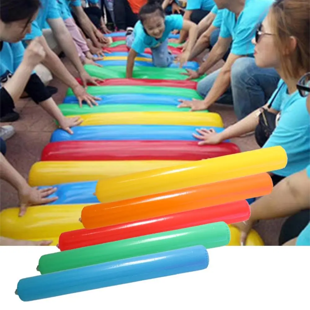 Float Water Noodles Inflatable Cheer Sticks Blow up Inflatable Toys Pool Inflatable Sticks Colorful 41.3 Inch Pool Noodles