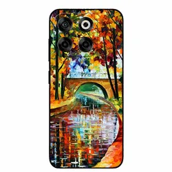 Black TPU Silicone Back Cover Case - Durable Bumper Protection for ZTE Blade V70 (W02.CH.1)