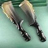 Handmade 100% OX Horn Anti-static Long Detangling & Styling Hair Comb for Women & Men 5