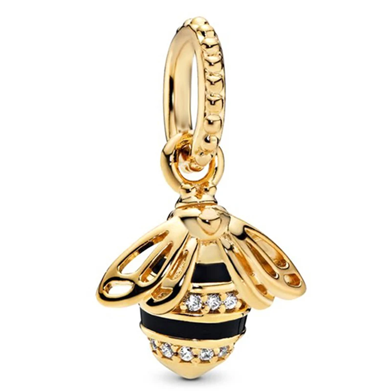 10pcs/lot Arany színe méh Élet Fa Szív charms gyöngyök Medál illeszkedő DIY bracelet bangles számára Nők férfiak ékszer Gyártás Nagybani
