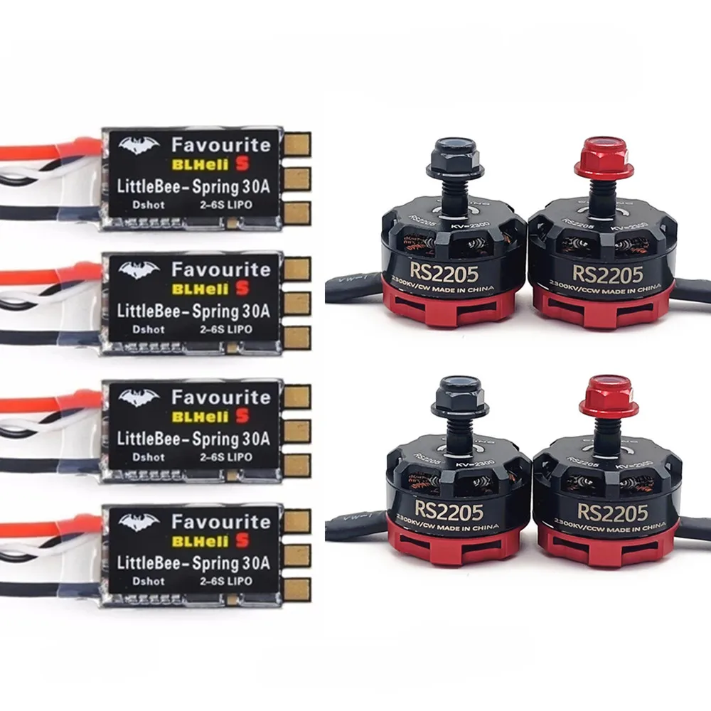 Base du moteur Brushless RS2205 2205 2300KV pour drone FPV Quadcopter avec vis de fixation.