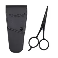 Stainless Steel Barber Beard Beauty Mustache Eyebrow Nose Trimming Scissor Clippers Grooming Styling Tool 1