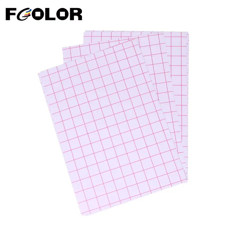 Fcolor 20 sheets/pack A4 Inkjet Heat Transfer Sublimation Paper Light Color Cotton Fabric T-Shirt Transfer Paper