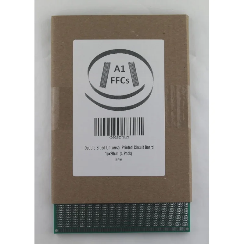 양면 범용 PCB 프로토타입 납땜 회로 기판 - 15x20cm(4팩)