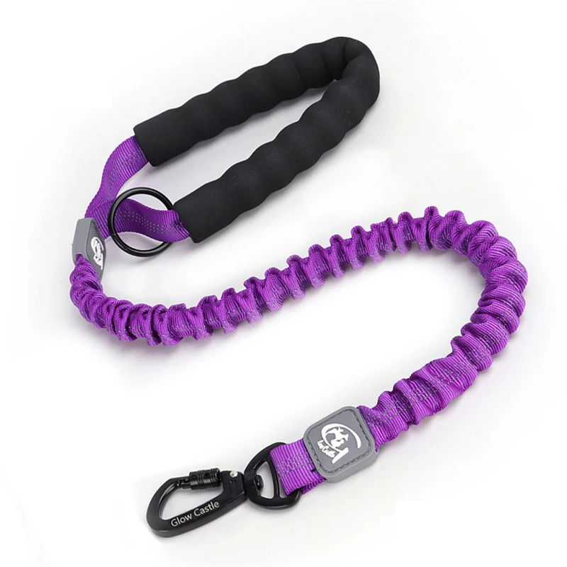 Retractable Reflective Pet Leash with Comfort Grip & Durable Buckle for Dog Walking and Training