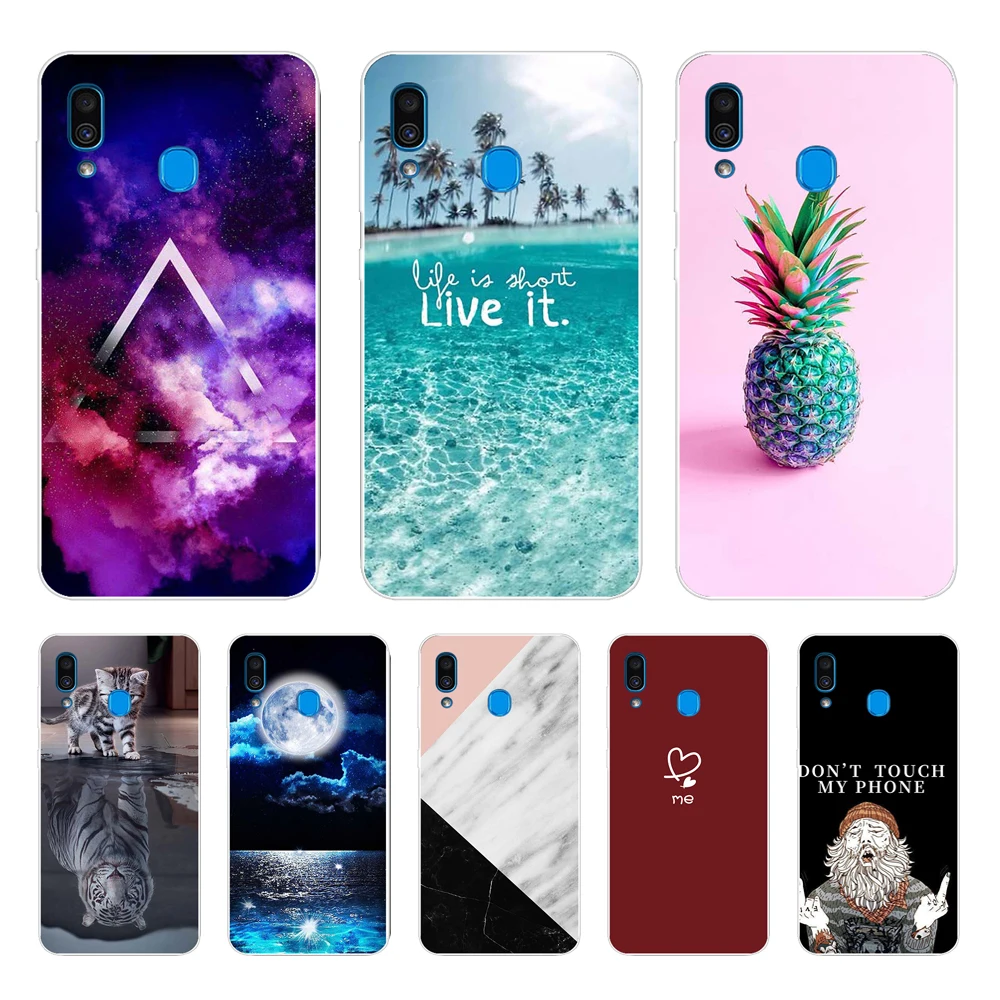 Silicon Case For Samsung Galaxy A30 Sm-A305F Case Soft Tpu Phone Case For Samsung A30S Sm-A307F Fundas Galaxy A30 A 30 30S Cover