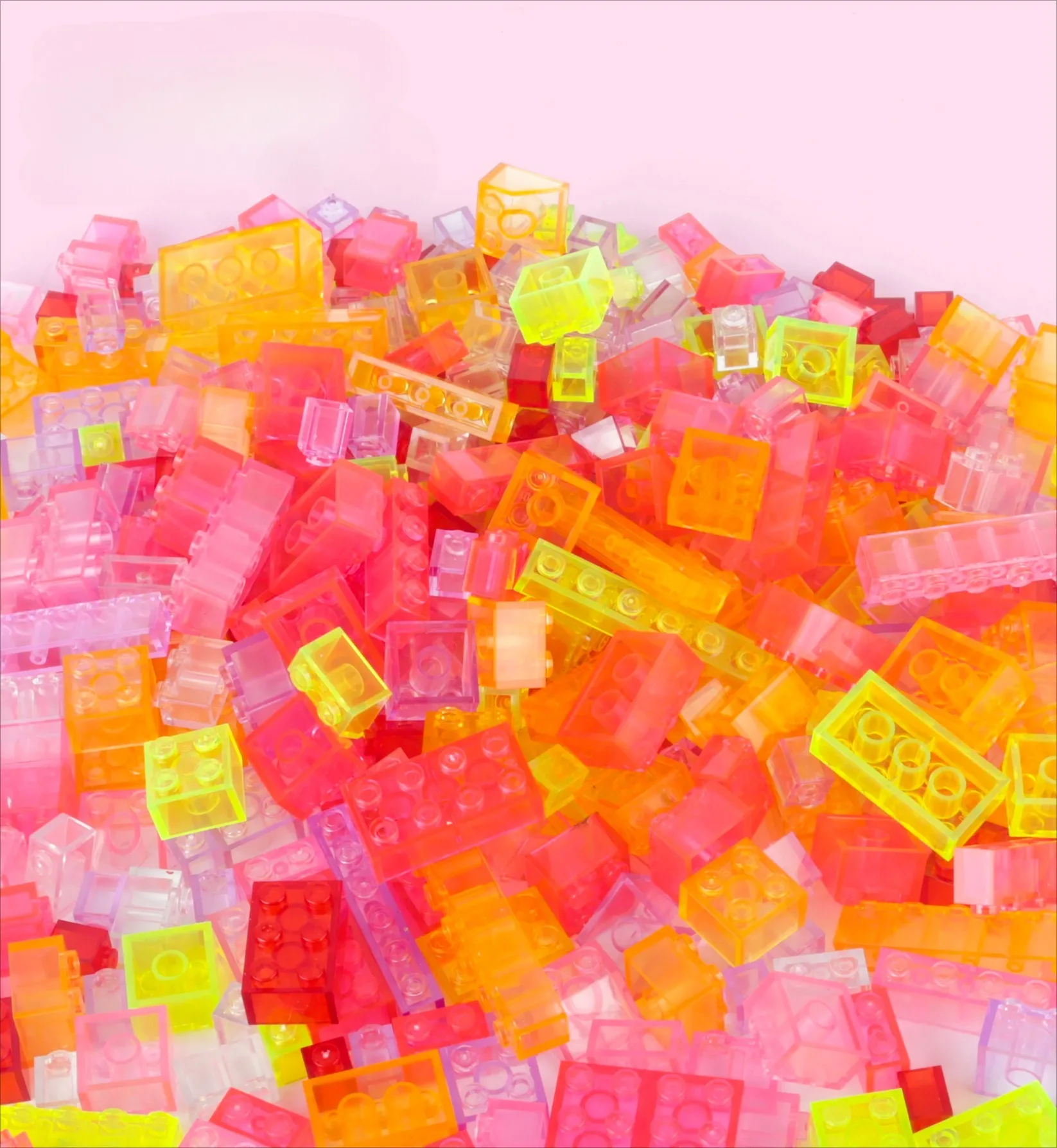 DIY Creative Transparent City Building Blocks Set - Educational Birthday Gift