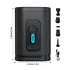 Vacuum Storage Bags Pump Rechargeable Air Pump For Pool Floats Mini Electric Storage Bag Air Suction Pump With 5 Nozzles 6