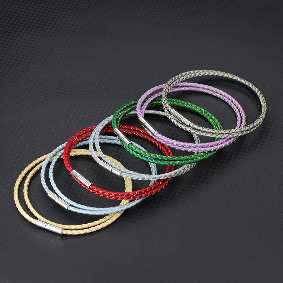 Red String Double Layer Thin Rope Women Bracelet