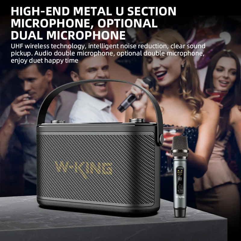 W-king-h10s Outdoor 80w Portable Bluetooth Speaker High Volume Portable ...