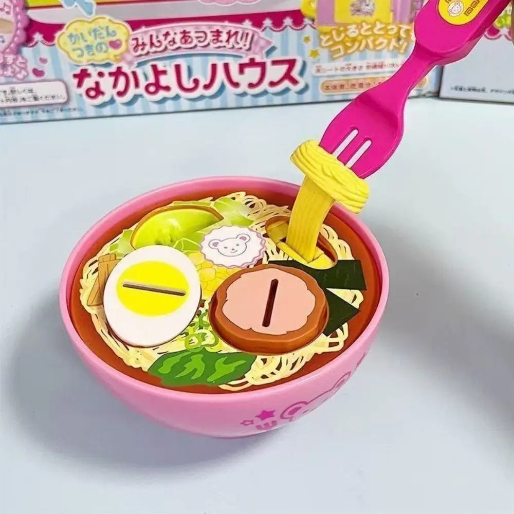 Simulated Ramen Feeding Toy Role Play Early Education Food Feeding Toys Cartoon Desktop Ornament Play House Toys Girl Gifts