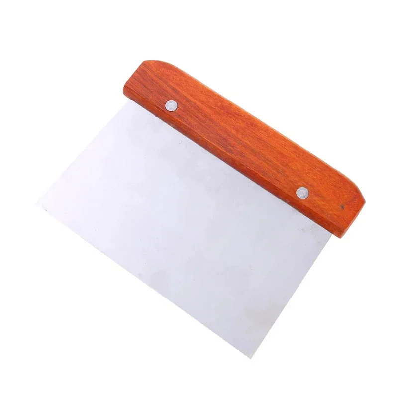 Dough Cutting Knife Stainless Steel Scraper Non-Stick Scraper Rice Roll Scraper Dough Cutting Cake Steamed Bun Hand Rolling Doug