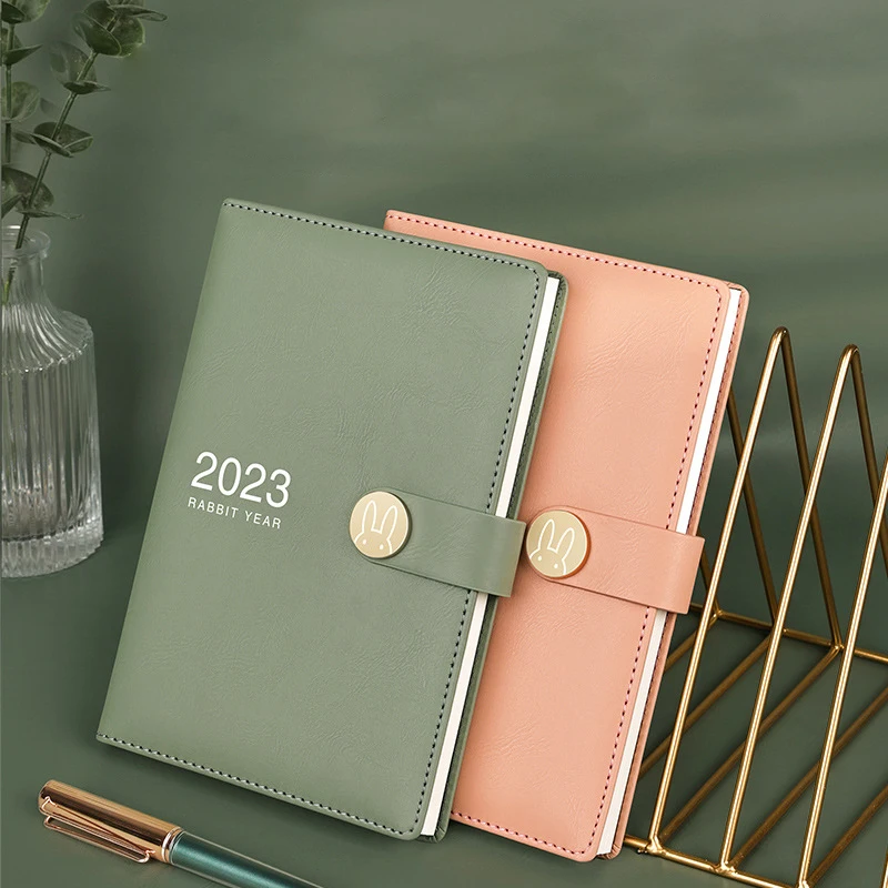 Planner 2023 Agenda Stationery Notebook Organizer Bullet Diary Weekly