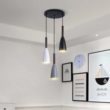 

Modern Industrial Style Led Pendant Lights Nordic Home Decor Interior Ceiling Chandelier E27 for Dining Room Kitchen Bedroom