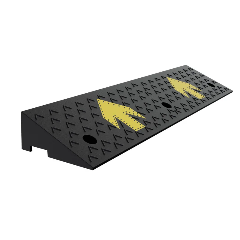 Rubber Step Pad Slope Pad Household Rubber Plastic Threshold Triangular Electric Vehicle Horse Teeth Climbing Road Slope