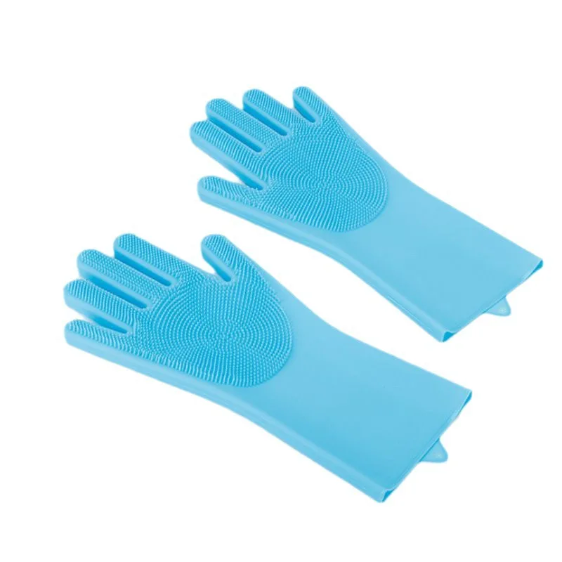 Pet Bath Gloves Thick Anti-scratch Dog Bath Cat Scrub Brush for Scratch Protection Dog Supplies