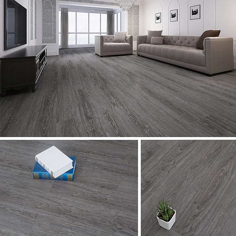 Description Picture 6 of itemSelf-adhesive Wood Grain Floor Wall Stickers PVC Wallpaper for Living Room Toilet Kitchen Home Floor Decor Waterproof Sticker