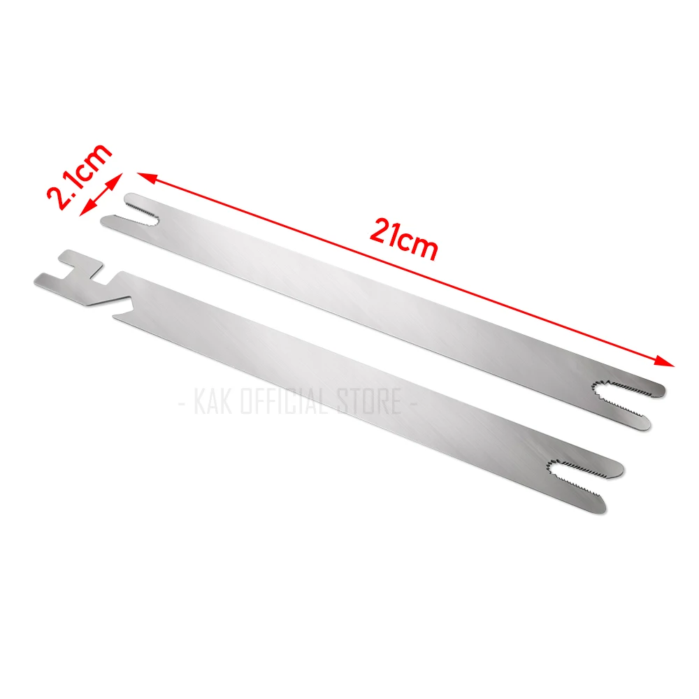 Stainless Steel Cylinder Removal Tool Locksmith Tools 2pcs