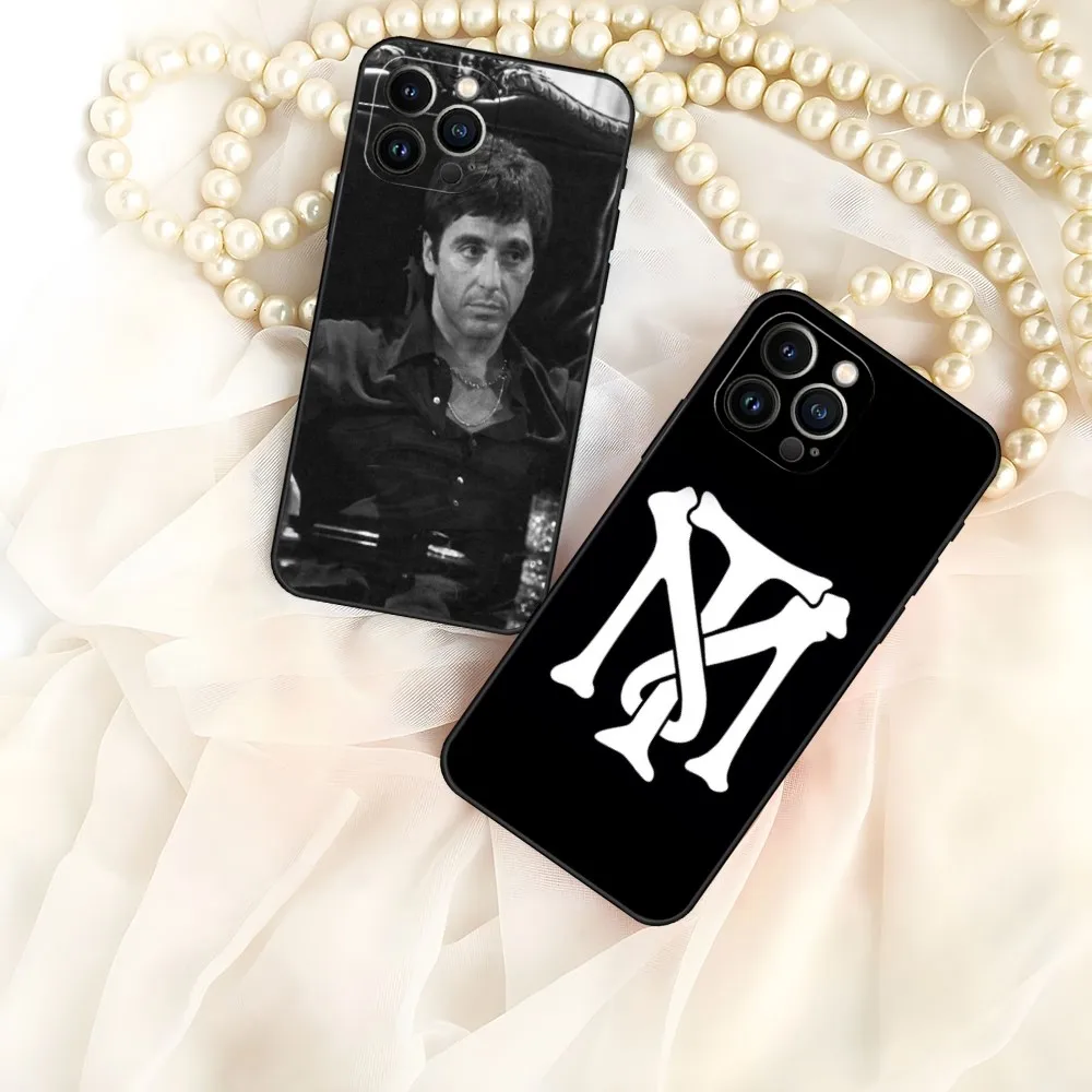 Film Scarface Phone Case For Iphone 15 13 Pro Max 14 Mini 12 11 Xs 6 6S 7 8 Plus Silicone Soft Back Cover