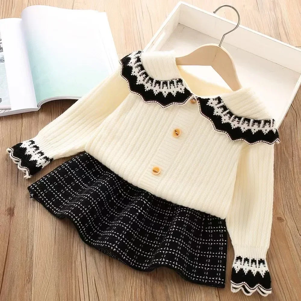Peach Ikat Jacket Co-ord Set | Casual Wear Kids Outfit for Girls main image 1