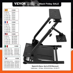 VEVOR Game Racing Steering Wheel Stand Adjustable Compatible With G25 G27 G29 G920