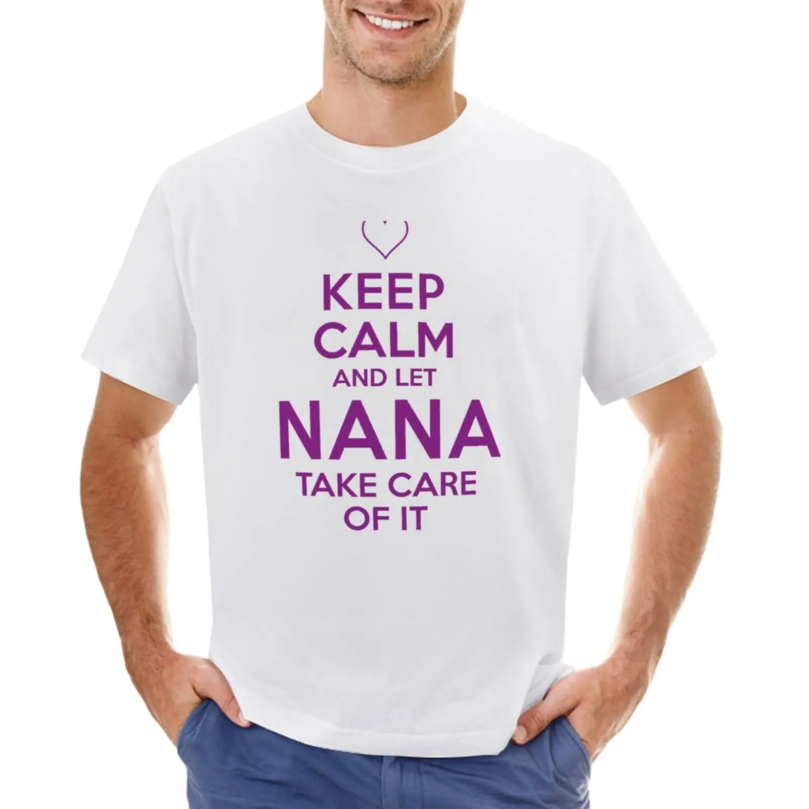 

Keep Calm Nana T-Shirt summer top korean fashion mens t shirts