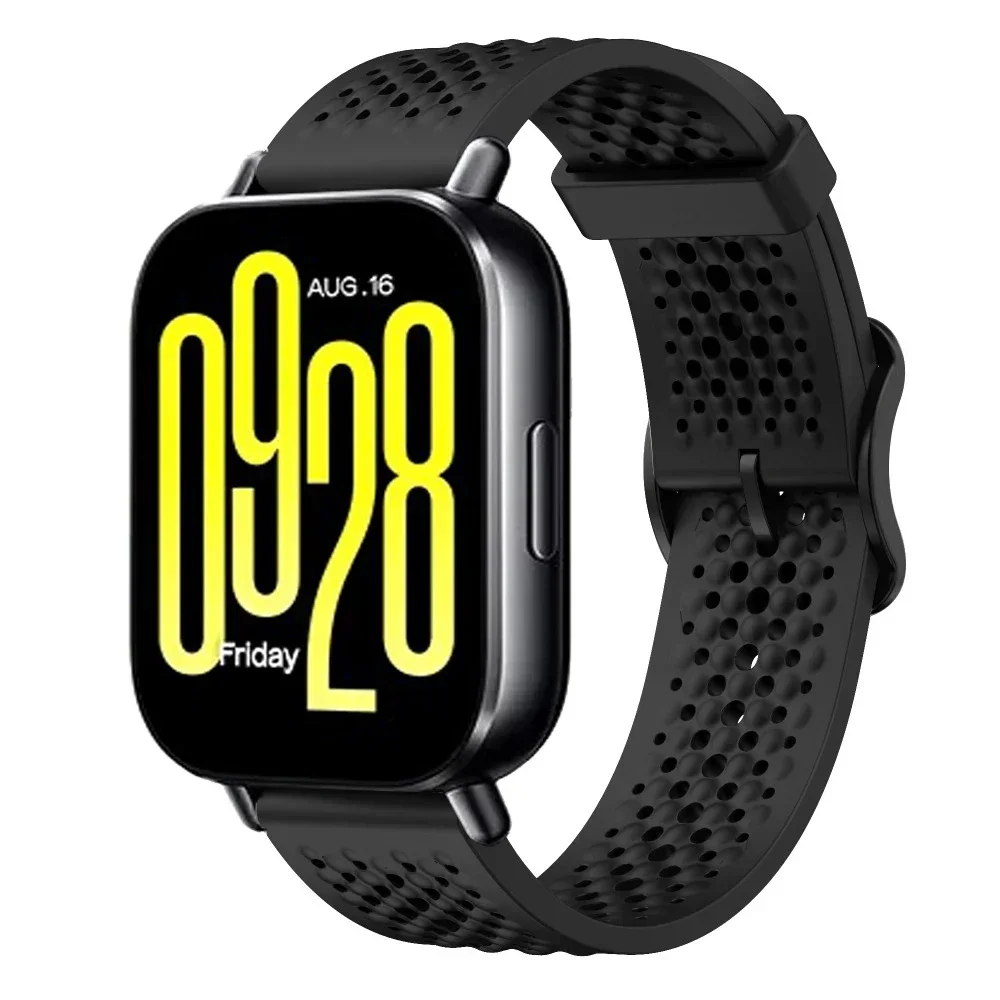 Breathable Silicone Sport Strap Band - Universal Smartwatch Bracelet Accessory
