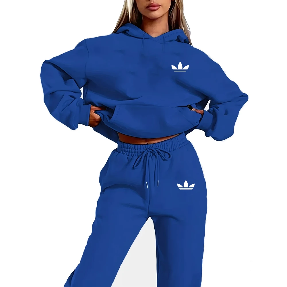 Women’s Letter Print Hoodie Set 6