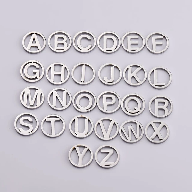 A to Z Gold Plated Enamel Letter Charms, Letter Initials, Enamel Charms, Jewelry Making, BFF, Bracelets DIY Charms, Keychain Letter Charms