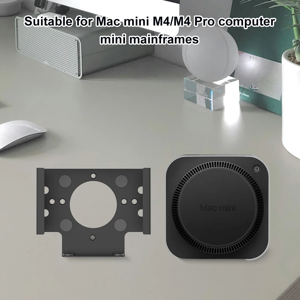 책상 아래 장착 모니터 마운트 홀더 벽걸이 스탠드 (맥 미니 M4/M4 Pro 2024 액세서리용)