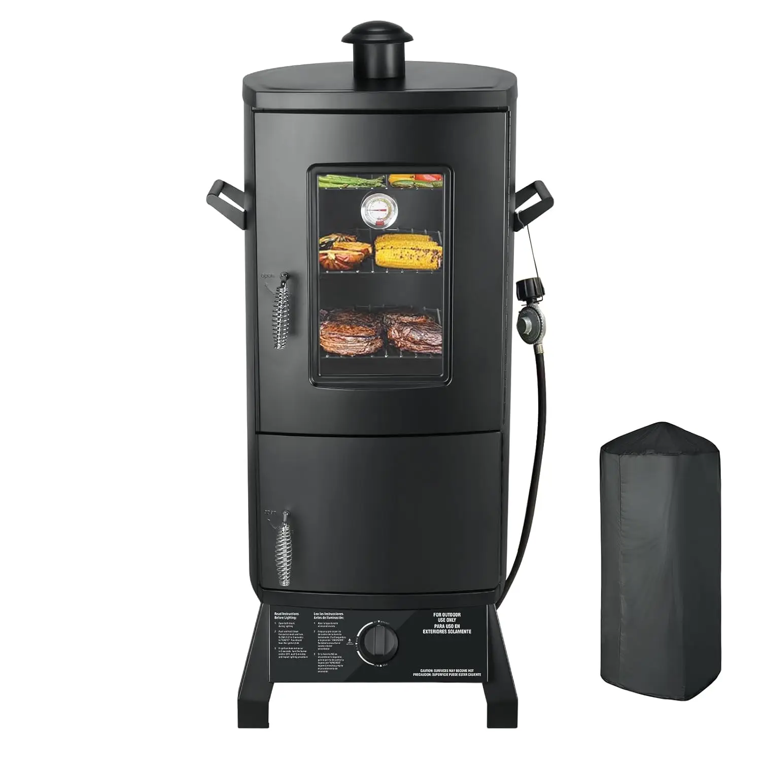 Vertical Propane Smoker Grill 1