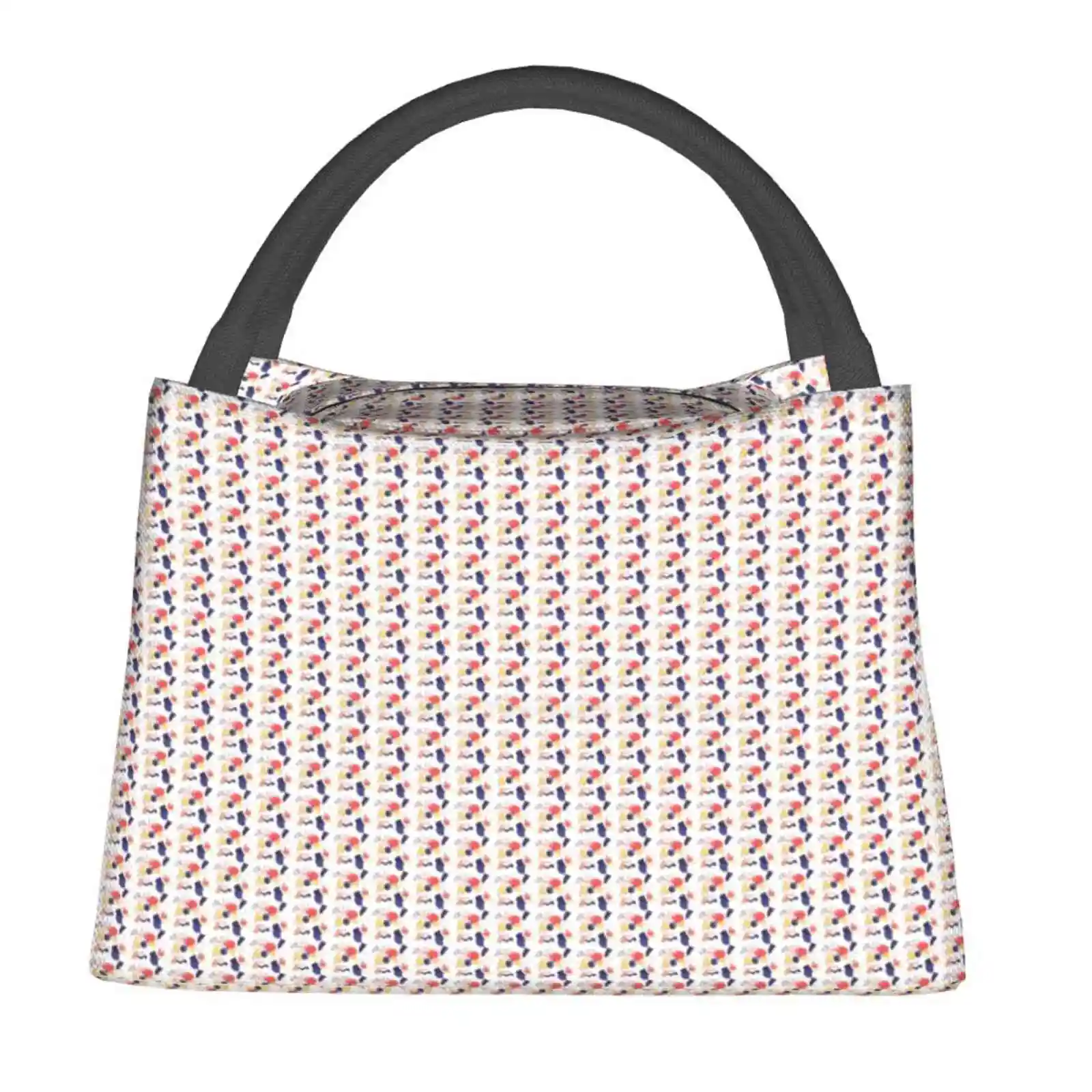 

Узор-1 Портативная сумка для ланча изолированная сумка топы с узором