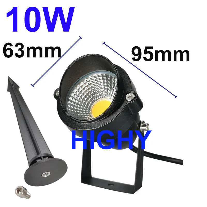 T63 10W COB spike,110V220V