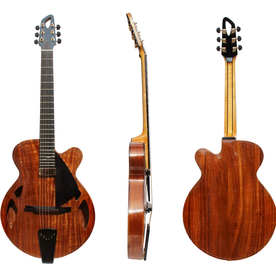 Gabun Ebenholz Exotisch Holz Gitarre Griffbrett / Blanko - 21 " X 6.3cm X 1cm