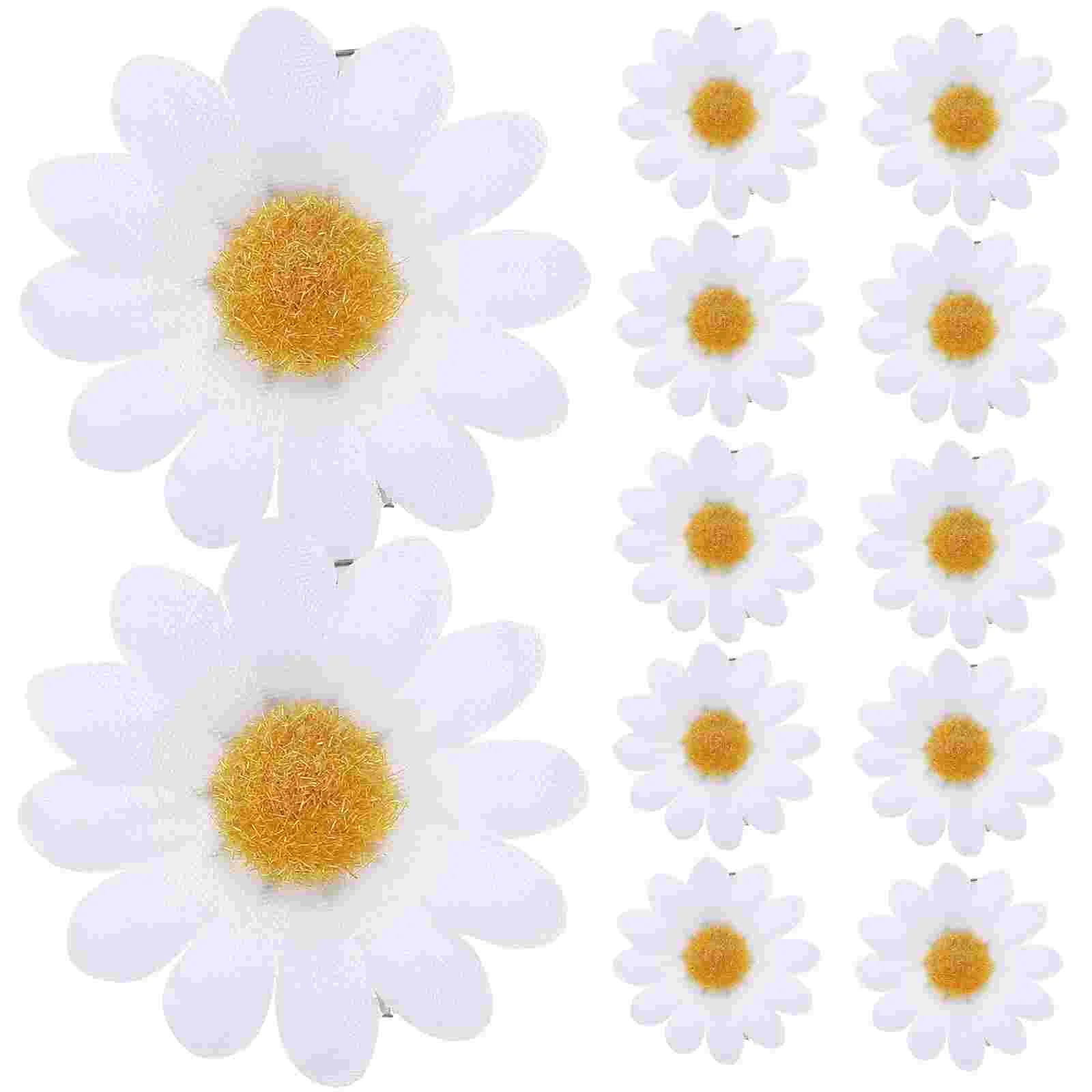 Hair Pins Flower Cute Daisy Simulation Hair Accessories Toddler Toddler Girl Hair Accessories Hair Pins for Girls Ladies Women