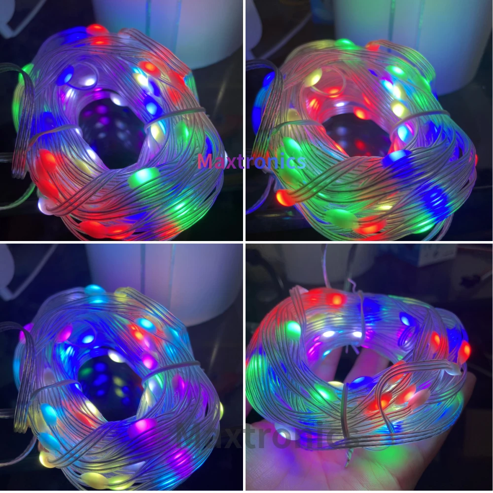 1000-3000PCS Smart WS2811 LED Strip Light RGB Addressable DC12V 15/20/25/30/50/100mm Spacing Full Color IP67 for Christmas Decor 10 Sd7bdf8a00e3440d4a38449b4d2fce9bao