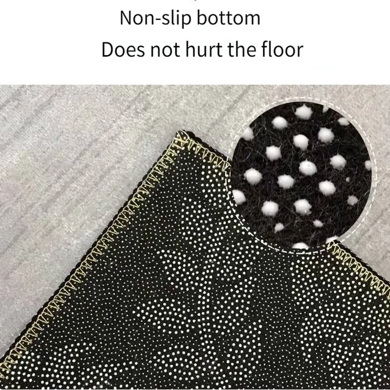 Nordic Geometric Living Room Rug Ins Abstract Coffee Table Mat Absorbent Non-slip Bathroom Mat Kids Bedroom Bedside Carpets floor mat plush rug decorative carpet silk wool rug plush carpet non slip carpet imitated cashmere carpet kids carpet crystal pile rug coral velvet rug