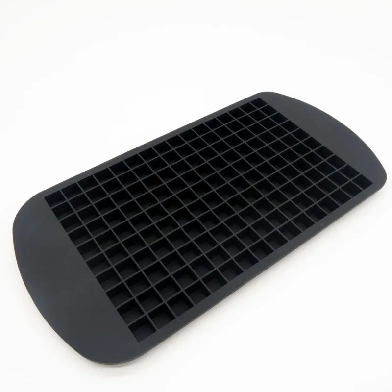 Silicone Ice Cube Maker 160 Ice Silicone Mold Compartments Mini Cubes Crushed Collapsible Cube Mold Kitchen Popsicle