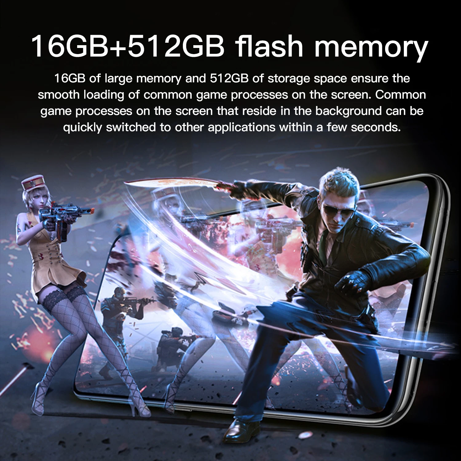 魅力の Android スマートフォン 6.7インチ画面 16GB 512GB フィルム